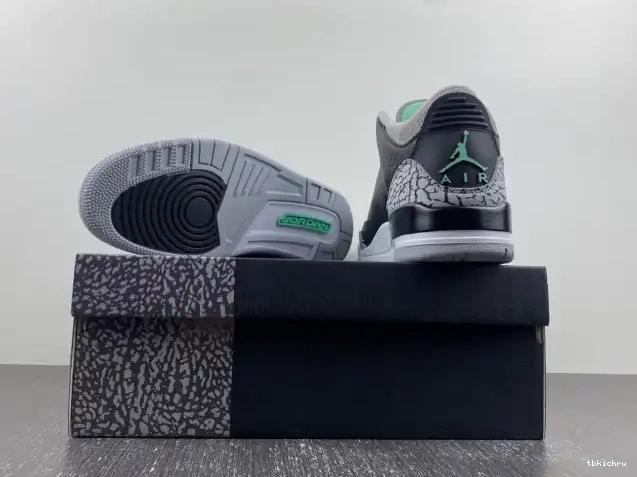 Reps TBkick 3 Jordan Green Air CT8532-031 Glow 0601